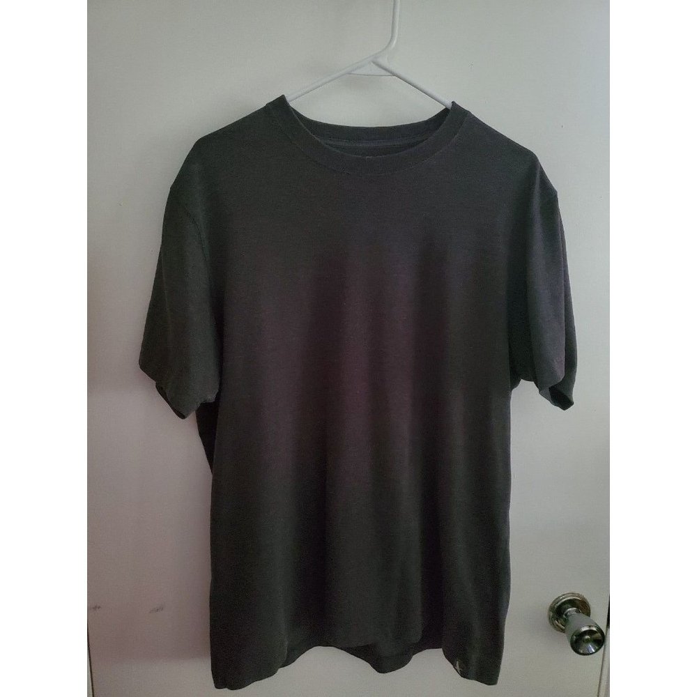 Eddie Bauer Heather Charcoal Gray Men's Medium T-shirt